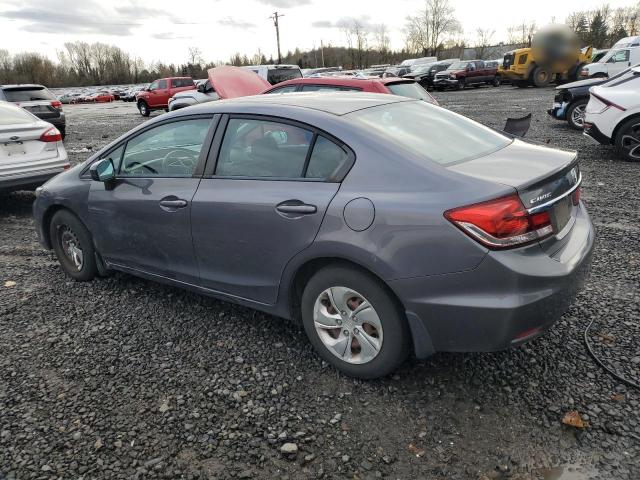 Photo 2 from auction – 2014 HONDA CIVIC LX with VIN 19XFB2F54EE230237