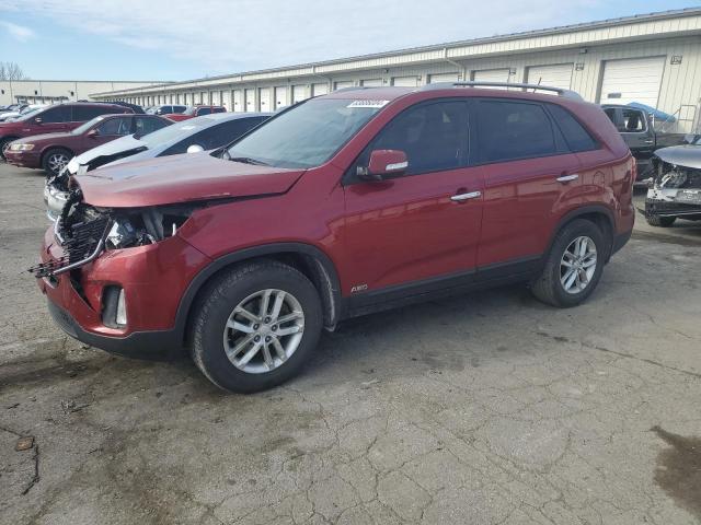 KIA SORENTO LX 2015 with VIN 5XYKTCA62FG638564 - Photo from auction
