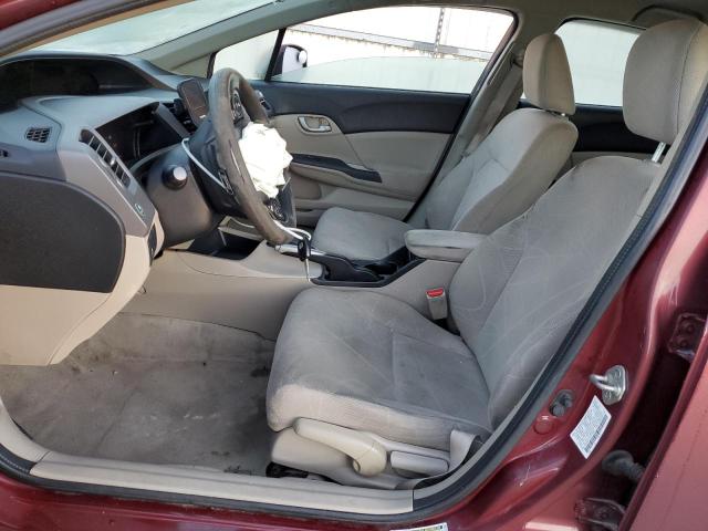 Photo 7 from auction – 2012 HONDA CIVIC LX with VIN 2HGFB2F57CH572686