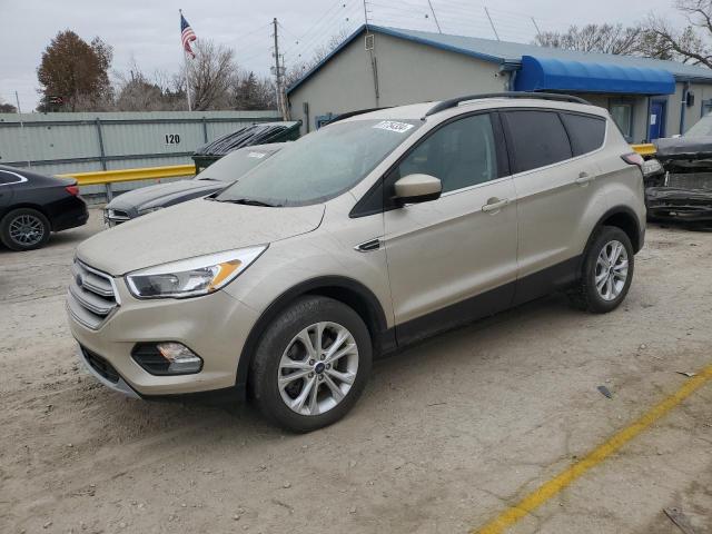 FORD ESCAPE SE 2018 with VIN 1FMCU9GD9JUD49730 - Photo from auction