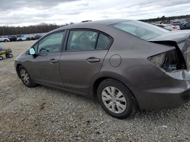Photo 2 from auction – 2012 HONDA CIVIC LX with VIN 19XFB2F57CE051168