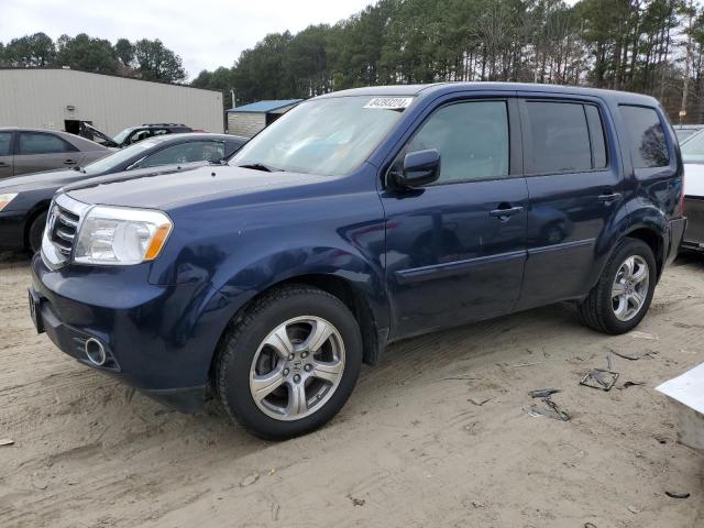 HONDA PILOT EXL 2015 with VIN 5FNYF4H54FB067896 - Photo from auction