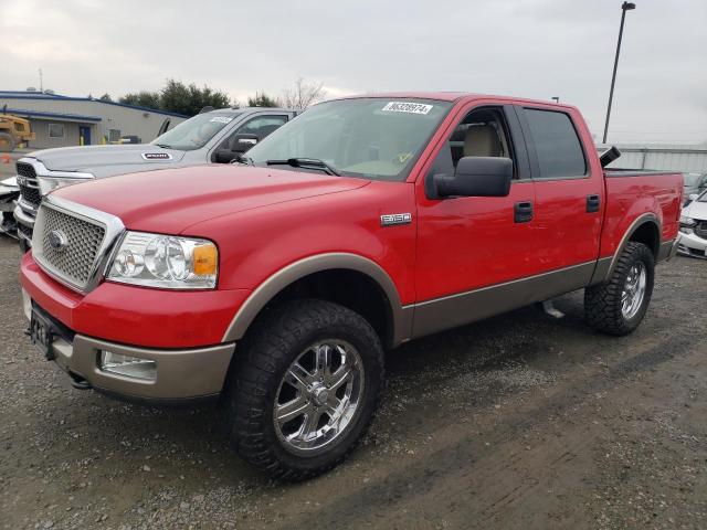 FORD F150 SUPER 2004 with VIN 1FTPW14594FA46423 - Photo from auction