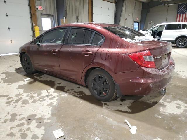 Photo 2 from auction – 2012 HONDA CIVIC LX with VIN 19XFB2F55CE373694