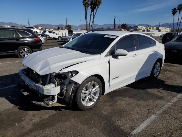 FORD FUSION SE 2018 with VIN 3FA6P0LU1JR119431 - Photo from auction