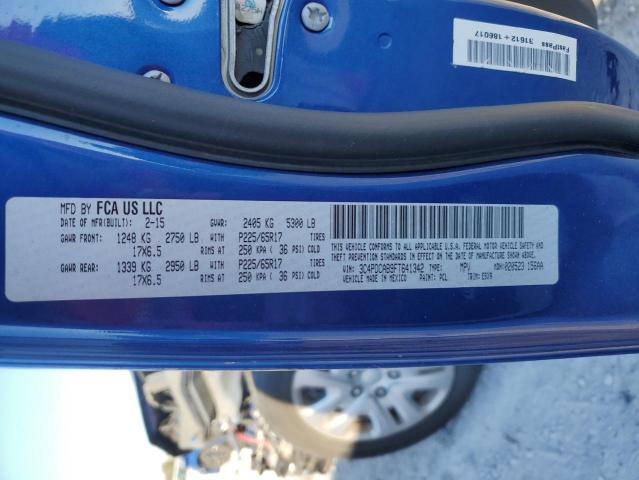 Photo 14 from auction – 2015 DODGE JOURNEY SE with VIN 3C4PDCAB9FT641342
