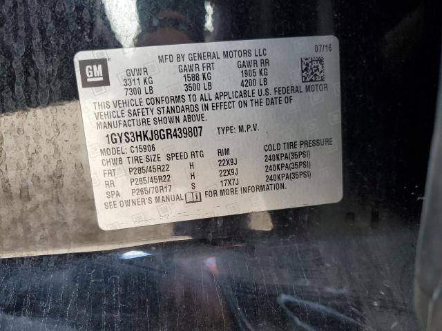 Foto 14 de la subasta – 2016 CADILLAC ESCALADE E con VIN 1GYS3HKJ8GR439807