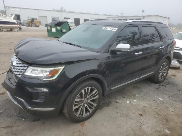 FORD EXPLORER P 2018 with VIN 1FM5K8HT9JGB38783 - Photo from auction