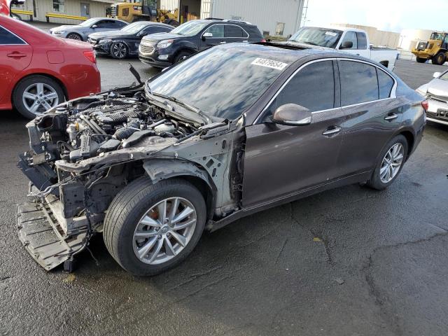 INFINITI Q50 BASE 2015 with VIN JN1BV7AR0FM394782 - Photo from auction