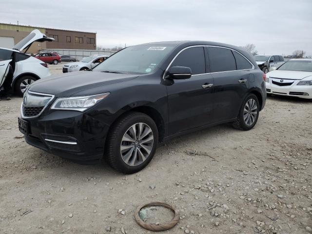 ACURA MDX TECHNO 2016 with VIN 5FRYD4H48GB059815 - Photo from auction