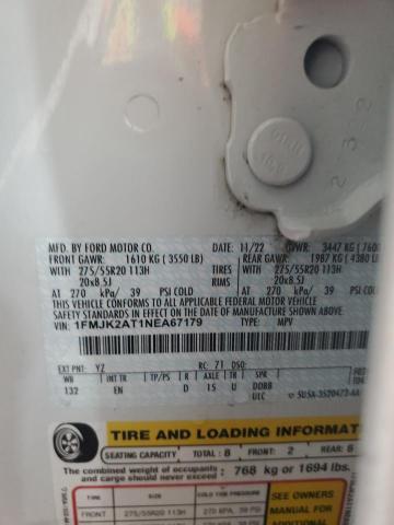Photo 14 from auction – 2022 FORD EXPEDITION with VIN 1FMJK2AT1NEA67179