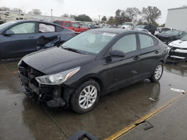 HYUNDAI ACCENT SE 2018 with VIN 3KPC24A39JE031330 - Photo from auction