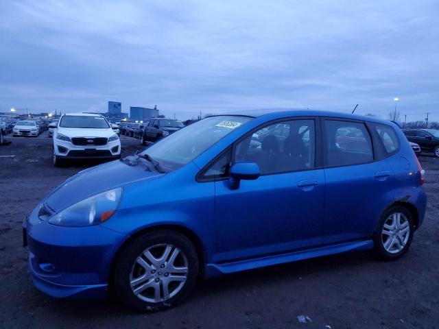 HONDA FIT 2008 with VIN JHMGD38668S025870 - Photo from auction