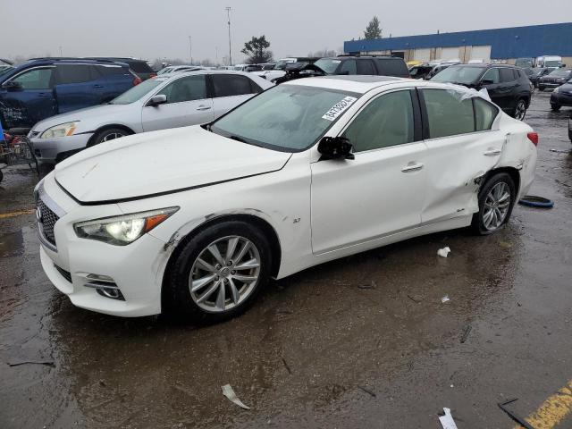 INFINITI Q50 BASE 2015 with VIN JN1BV7AR9FM422109 - Photo from auction