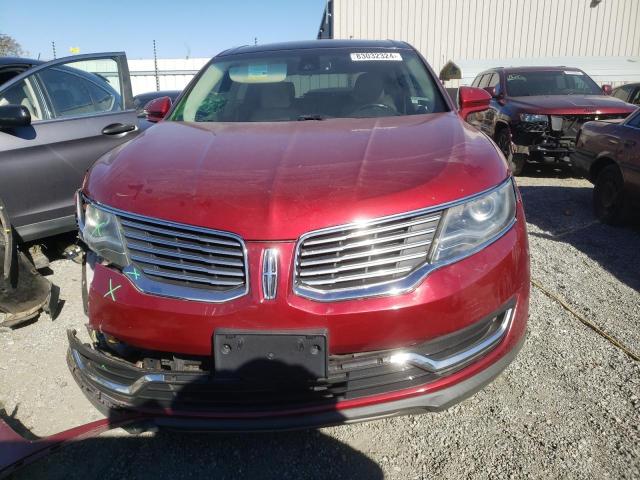 Photo 5 from auction – 2016 LINCOLN MKX RESERV with VIN 2LMTJ8LP0GBL39321