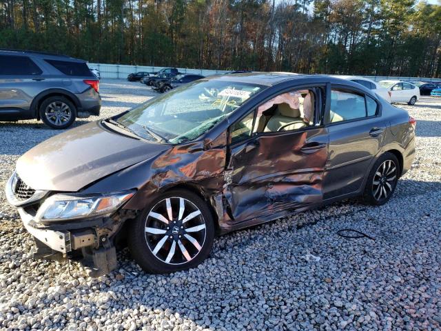 HONDA CIVIC EXL 2014 with VIN 19XFB2F99EE021630 - Photo from auction