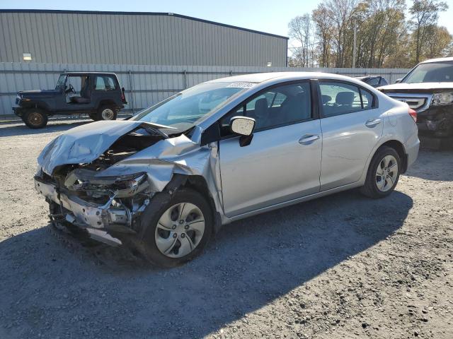 HONDA CIVIC LX 2014 with VIN 2HGFB2F50EH525521 - Photo from auction