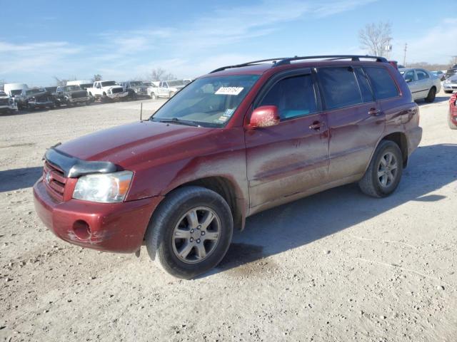 TOYOTA HIGHLANDER 2004 with VIN JTEGP21A740019286 - Photo from auction