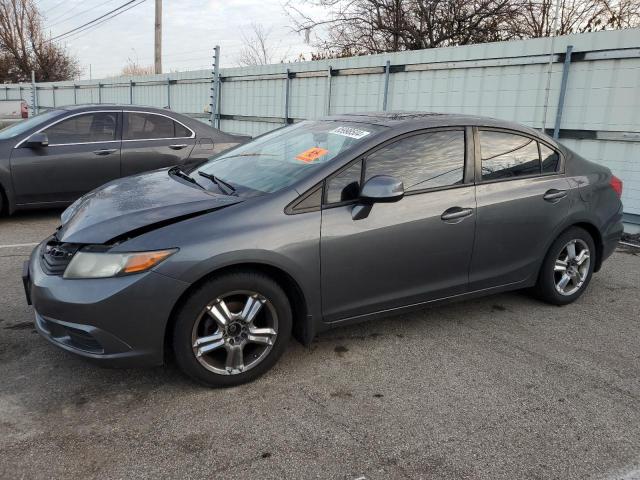 HONDA CIVIC EXL 2012 with VIN 2HGFB2F90CH574752 - Photo from auction