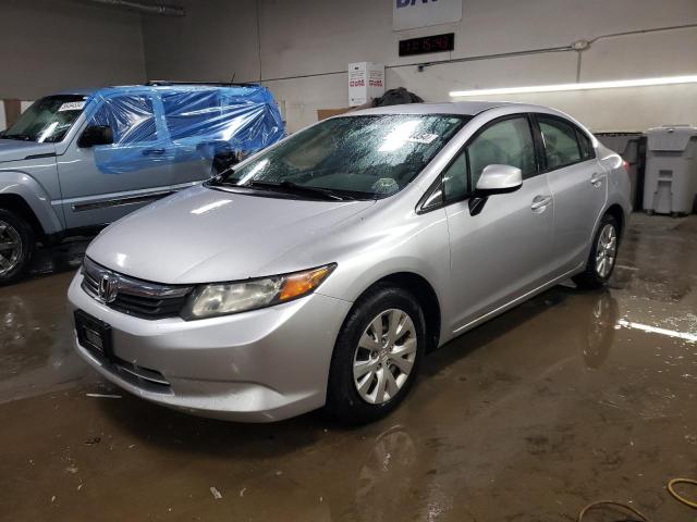 HONDA CIVIC LX 2012 with VIN 19XFB2F57CE008742 - Photo from auction