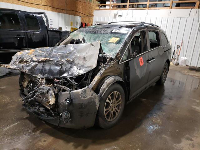 HONDA ODYSSEY EX 2012 with VIN 5FNRL5H60CB052903 - Photo from auction