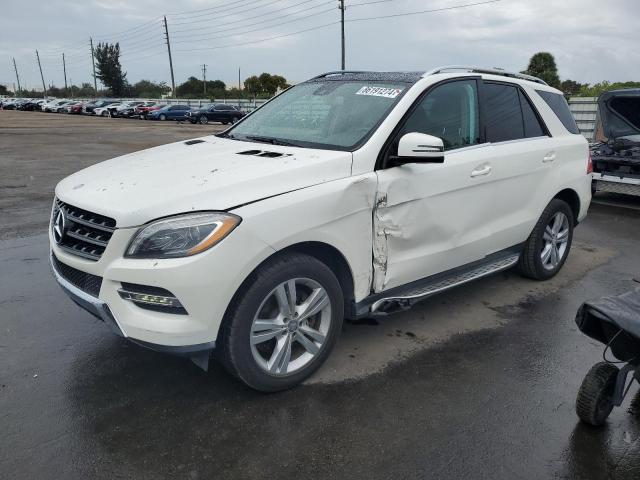 MERCEDES-BENZ ML 350 BLU 2014 with VIN 4JGDA2EB0EA322445 - Photo from auction