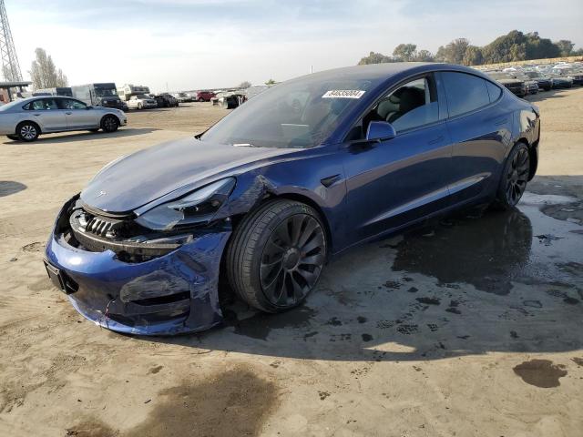 TESLA MODEL 3 2023 with VIN 5YJ3E1EC1PF713105 - Photo from auction