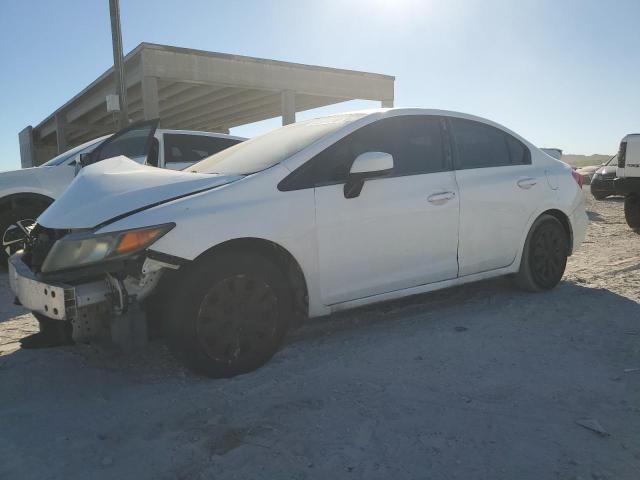 HONDA CIVIC LX 2012 with VIN 2HGFB2F55CH590815 - Photo from auction