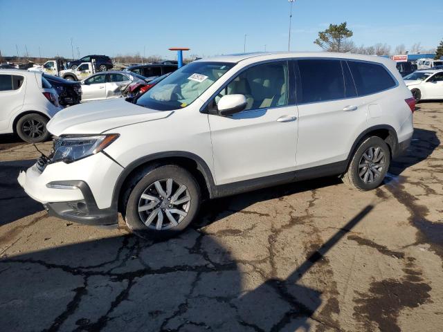 HONDA PILOT EXL 2021 with VIN 5FNYF6H57MB054147 - Photo from auction