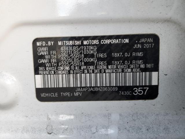 Photo 14 from auction – 2017 MITSUBISHI OUTLANDER with VIN JA4AP3AU8HZ063089