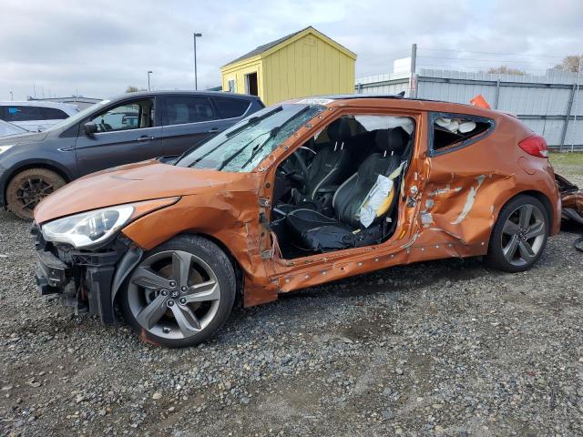 HYUNDAI VELOSTER T 2013 with VIN KMHTC6AE0DU158303 - Photo from auction