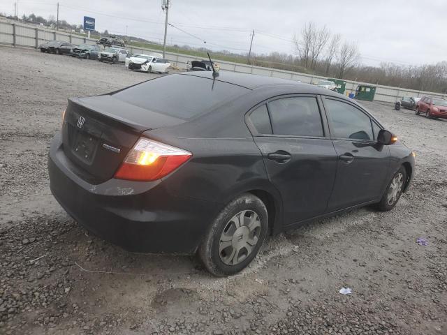 Photo 3 from auction – 2012 HONDA CIVIC HYBR with VIN JHMFB4F28CS000551