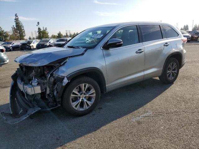 TOYOTA HIGHLANDER 2014 with VIN 5TDZKRFH2ES030365 - Photo from auction