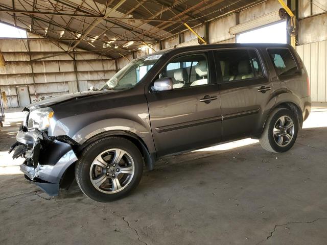 HONDA PILOT SE 2015 with VIN 5FNYF3H3XFB034944 - Photo from auction
