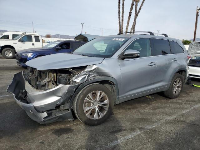 TOYOTA HIGHLANDER 2015 with VIN 5TDZKRFH2FS057258 - Photo from auction