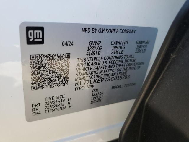 Photo 14 from auction – 2025 CHEVROLET TRAX ACTIV with VIN KL77LKEP7SC016783