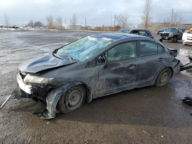 HONDA CIVIC LX 2013 with VIN 2HGFB2F59DH045508 - Photo from auction