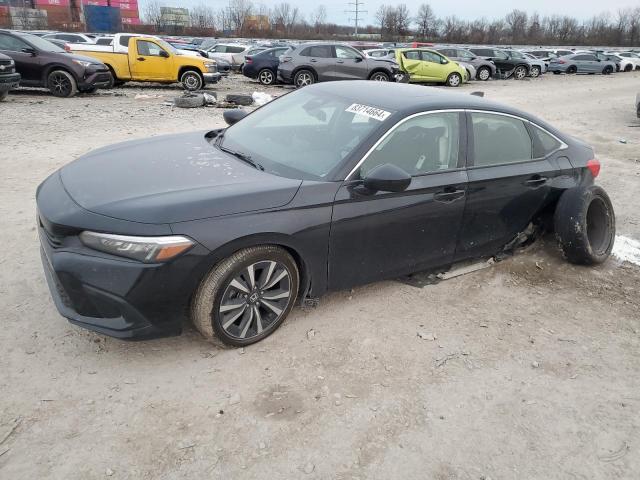 HONDA CIVIC EX 2022 with VIN JHMFE1F77NX007983 - Photo from auction