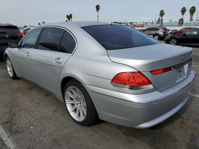 Photo 2 from auction – 2002 BMW 745 LI with VIN WBAGN63442DR06954