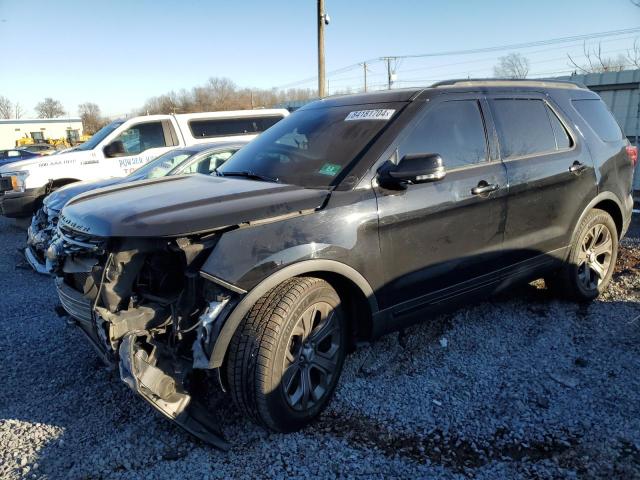 FORD EXPLORER S 2018 with VIN 1FM5K8GT0JGA29744 - Photo from auction