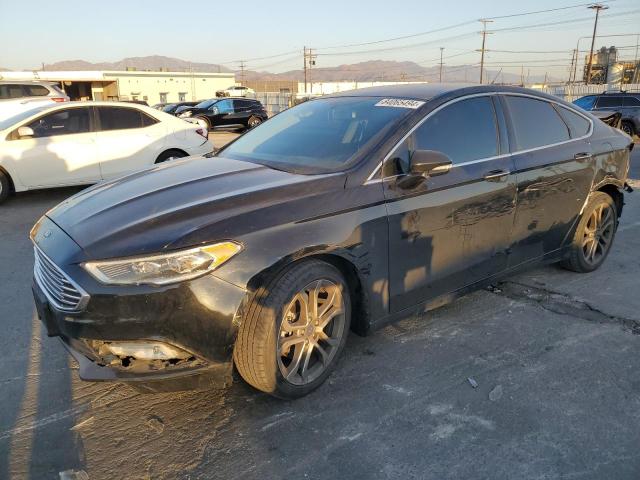 FORD FUSION SE 2017 with VIN 3FA6P0HD5HR247626 - Photo from auction