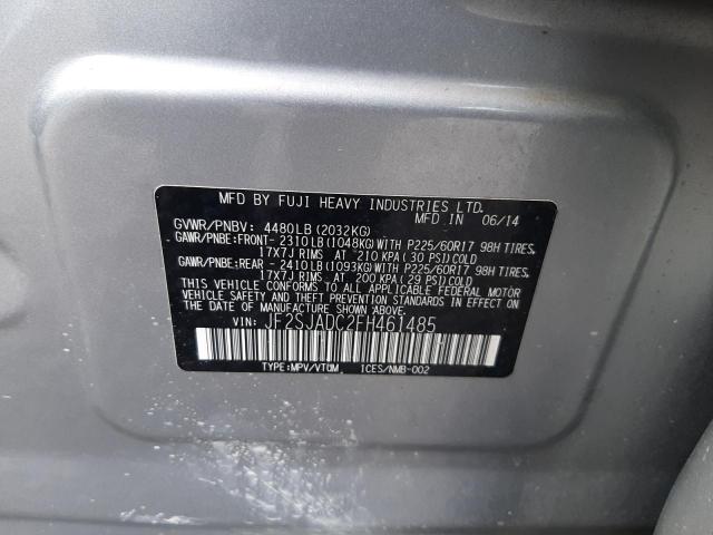 Photo 14 from auction – 2015 SUBARU FORESTER 2 with VIN JF2SJADC2FH461485