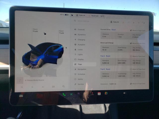 Photo 9 from auction – 2023 TESLA MODEL Y with VIN 7SAYGDEE3PA204345