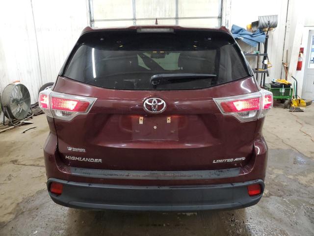 Photo 6 from auction – 2016 TOYOTA HIGHLANDER with VIN 5TDDKRFH0GS350281
