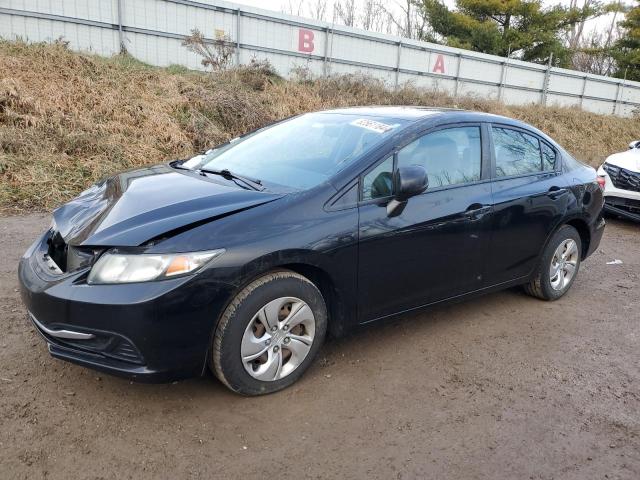 HONDA CIVIC LX 2013 with VIN 19XFB2F53DE054506 - Photo from auction