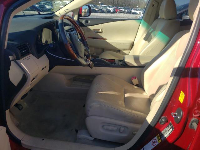 Photo 7 from auction – 2010 LEXUS RX 350 with VIN JTJBK1BA6A2416233