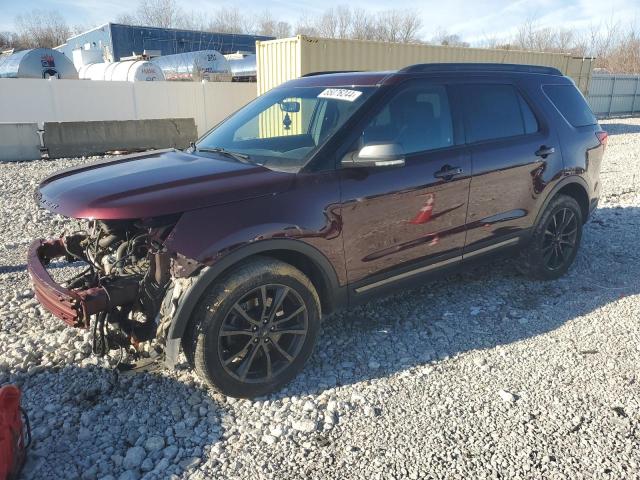 FORD EXPLORER X 2018 with VIN 1FM5K8D81JGA61926 - Photo from auction