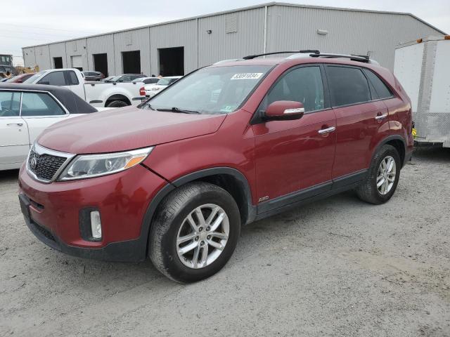 KIA SORENTO LX 2014 with VIN 5XYKTCA69EG431085 - Photo from auction