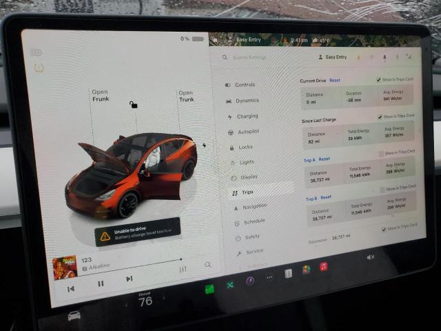 Photo 9 from auction – 2023 TESLA MODEL Y with VIN 7SAYGDEF8PF904308