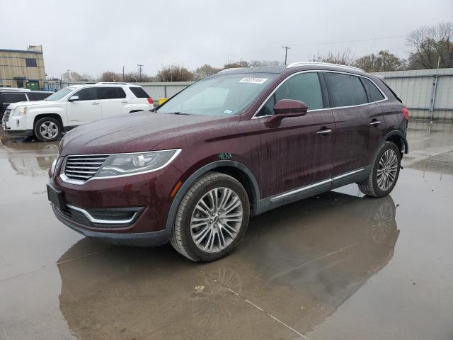 LINCOLN MKX RESERV 2017 with VIN 2LMPJ8LR1HBL48792 - Photo from auction
